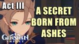Shadows Amidst Snowstorms: Act III – A Secret Born From Ashes | Genshin Impact