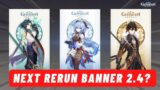 Xiao Rerun Banner and Ganyu Rerun Banner | Genshin Impact 2.4 Banners