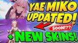 Yae Miko Updated RELEASE! + 2.5 NEW Skins | Genshin Impact