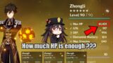 ZHONGLI Shields Strength Comparing | Genshin Impact