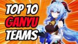 10 Best Ganyu DPS & Support Teams That Crushes Everything | Genshin Impact 2.4