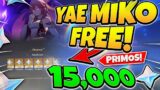 15,000+ Primogems In V2.5! (Free Yae Miko) | Genshin Impact
