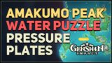 Amakumo Peak Plates Puzzle Genshin Impact (Lower the Water)