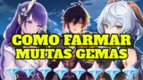 COMO FARMAR MUITAS GEMAS!! GENSHIN IMPACT