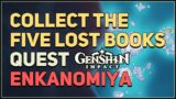 Collect the five lost books Genshin Impact