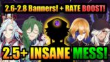 EVERY 2.5-2.8 Banners!+ 5* WISH TRICK & 2.5 BANNER PROBLEMS! | Genshin Impact