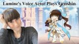 Lumine, Aether, Venti, & Raiden Shogun's English Voice Actors Play Genshin Impact (Windtrace Event)
