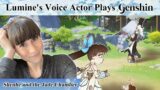 Lumine's English Voice Actor Plays Genshin Impact (Shenhe Quest)