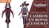 MIHOYO INICIA LA CENSURA!! CAMBIOS EN ROPA Y SKINS GRATIS!! | Genshin Impact