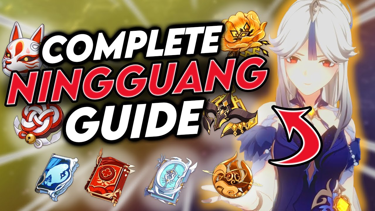 NINGGUANG UPDATED Complete Build Guide! 2.4! Genshin Impact - Genshin ...