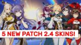 PATCH 2.4 IS LIVE!! 6 NEW *Skins* Comparison & Summons! | Genshin Impact