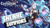 Pulling For Another Cryo Waifu! Shenhe Summons | Genshin Impact -The Transcendent One Returns Banner