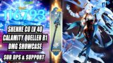 Shenhe C0 Lv 40 & Calamity Queller R1 DMG Showcase – Genshin Impact 2.4 Version Gameplay