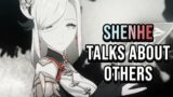 Shenhe Talks About Other Characters | Genshin Impact
