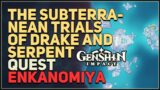 The Subterranean Trials of Drake and Serpent Genshin Impact