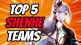 Top 5 Best Shenhe Teams That Destroy Everything | Genshin Impact