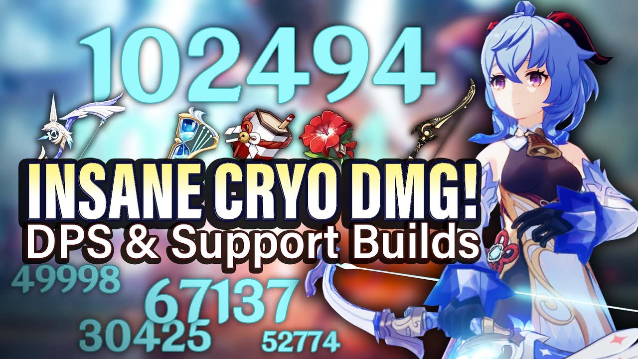 Updated GANYU GUIDE Best DPS Support Builds Gameplay Tips Teams