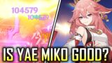 Electro DPS Queen?! Yae Miko C0 First Impressions, Weapons & Build