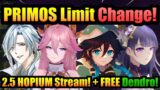 GENEROUS MiHoYo Might Increase PRIMOGEMS LIMIT and FREE DENDRO From 2.5! | Genshin Impact