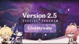 Genshin Impact 2.5 Livestream (English) – Special Announcement Program