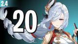 Genshin Impact: Top 20 Characters Used in Spiral Abyss 2.4