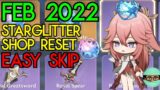 HARD SKIP February 2022 Masterless Starglitter Shop + New Feedback Section | Genshin Impact