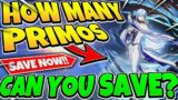 How Many PRIMOS Can You Save For AYATO!! (From Now) | Genshin Impact