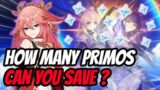 How Many Primogems Can F2P Save In 2.5 | Genshin Impact