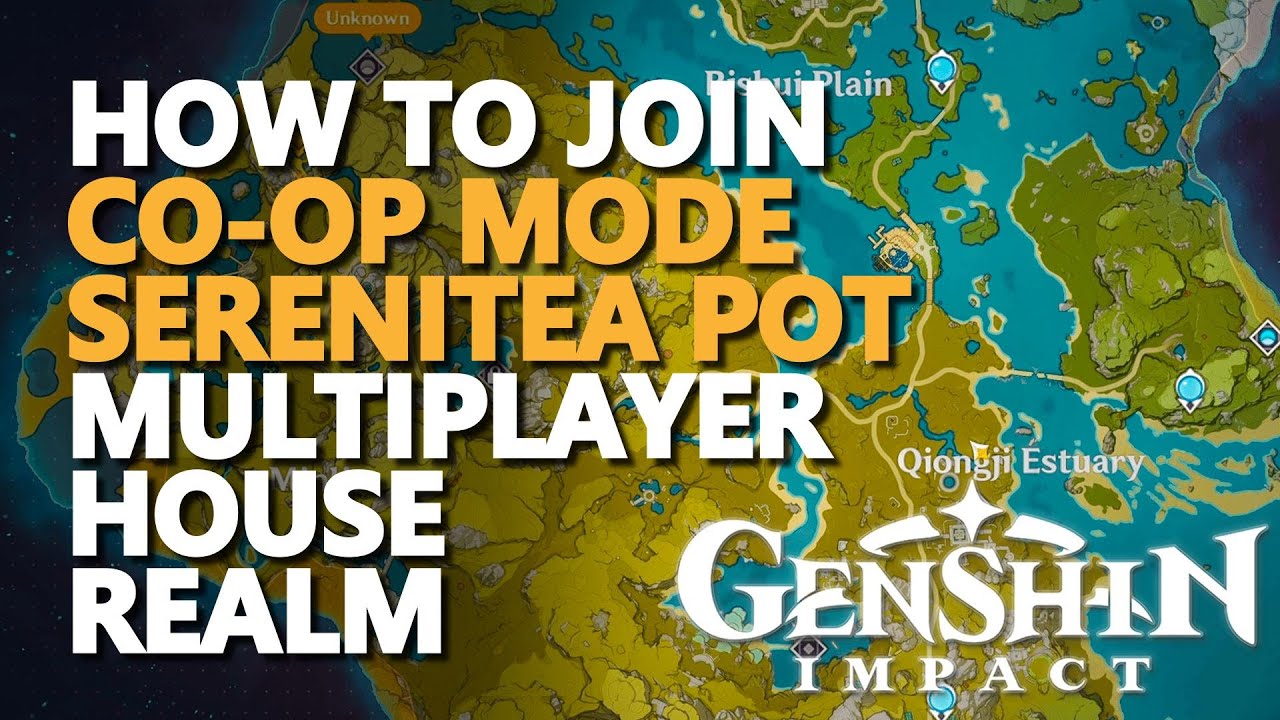 How to join CoOp Mode Serenitea Pot Genshin Impact (Visit Friends