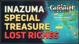 Inazuma Special Treasure Location Genshin Impact Lost Riches