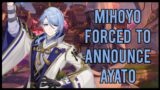 Mihoyo Forced to Announce Ayato Early | Genshin Impact