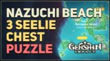 Nazuchi Beach Seelie Chest Puzzle Genshin Impact