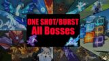One Shot/Burst All Bosses In The Game – Genshin Impact