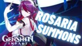 ~ Rosaria Summons! Trying Out A New Summoning Ritual ~ | Genshin Impact