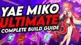 SHOCKINGLY GREAT Yae Miko Guide & Build| Genshin Impact + Showcase