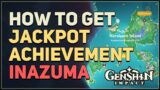 Use the Kamuijima Cannon to reveal a treasure trove Genshin Impact Jackpot