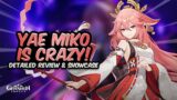 YAE MIKO IS CRAZY! C0 Yae Miko Showcase – Best Build, Teams & Review | Genshin Impact