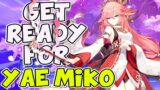 YAE MIKO REVEALED! HOW TO PREPARE Genshin Impact Yae Miko Skills, Builds, Ascension Materials & More