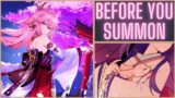 Yae Miko; Before You Summon | Genshin Impact 2.5