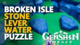 Broken Isle Stones Lever Puzzle Genshin Impact Water