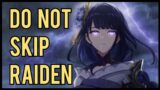Do NOT Skip Raiden Shogun | Genshin Impact