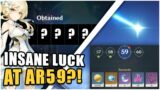 Does your luck increase when you hit AR 59? | Genshin Impact