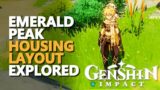 Emerald Peak Genshin Impact House Realm Layout