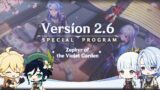 Genshin Impact 2.6 Livestream (English) – Special Announcement Program