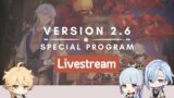 Genshin Impact 2.6 Livestream (English) – Special Program