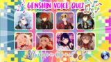 Guess Genshin Impact Character by Their Voice | Genshin Impact Quiz (20 Voices + Legendary Bonus)