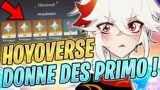 HOYOVERSE NOUS DONNE ENFIN DES PRIMOGEMS ! GENSHIN IMPACT