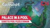 How to Unlock Palace in a Pool Genshin Impact | Suigetsu Pool Puzzle New Domain