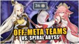 I 36-Starred the NEW Spiral Abyss with the WEIRDEST Teams | Genshin Impact