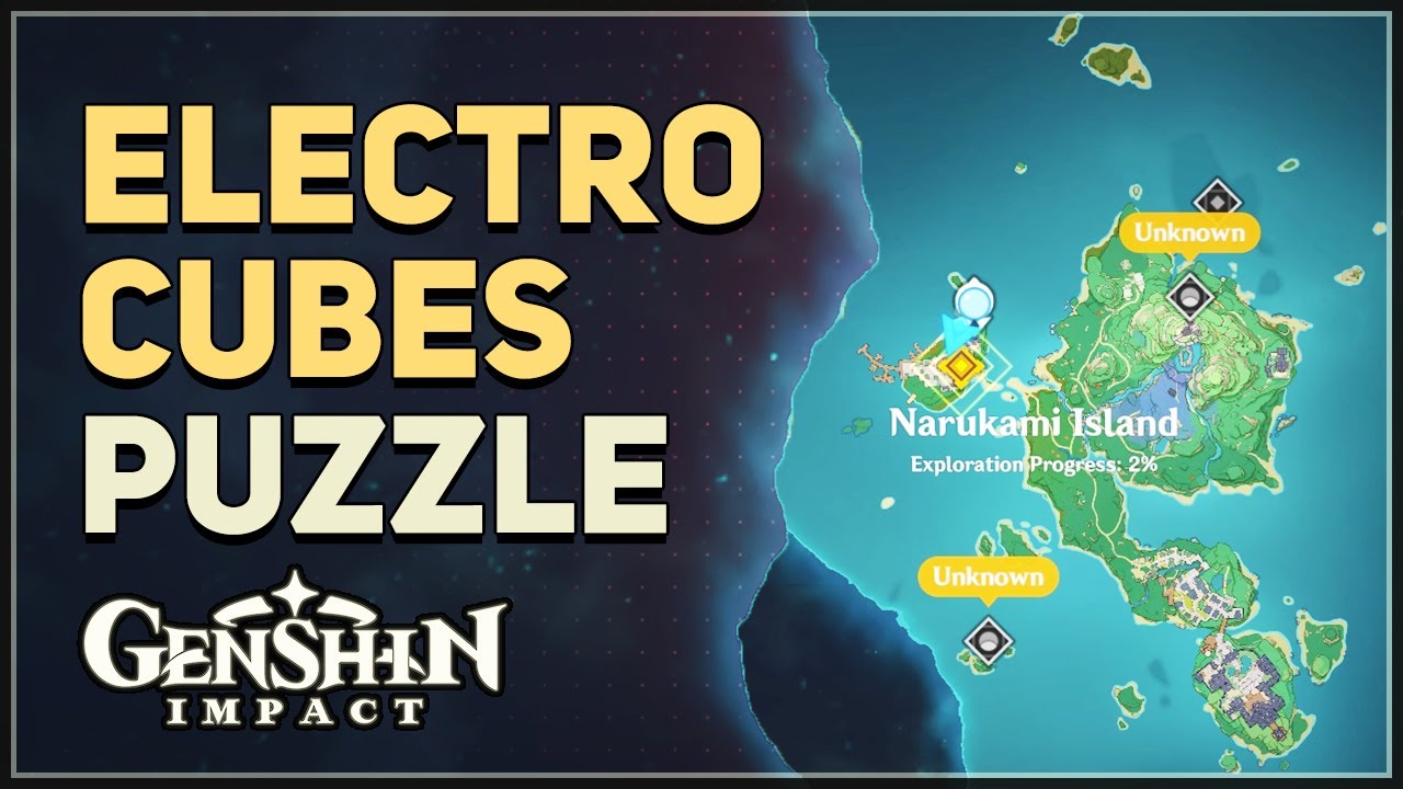 Konda Village Electro Cubes Puzzle Genshin Impact Genshin Impact videos